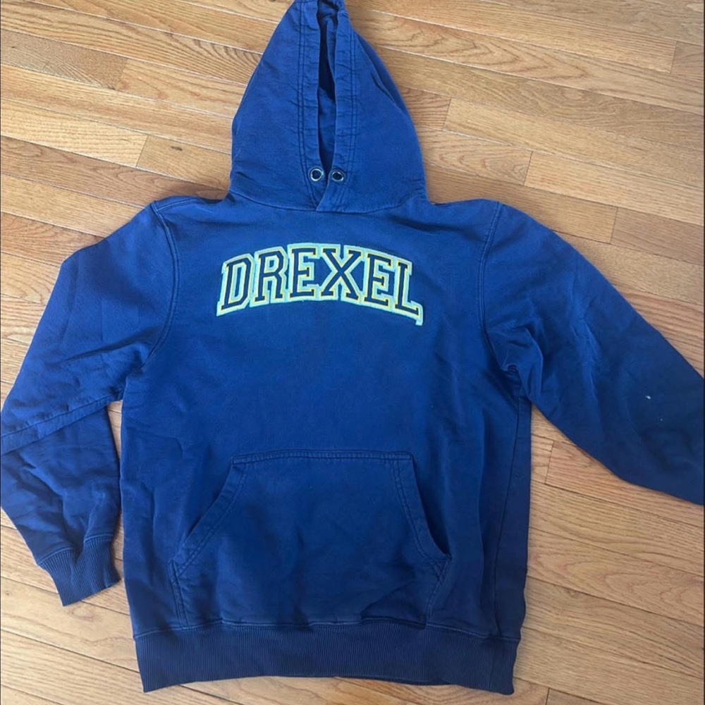 Blue Men's Hoodie Sweater